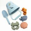 Sand Blue Bucket Toys