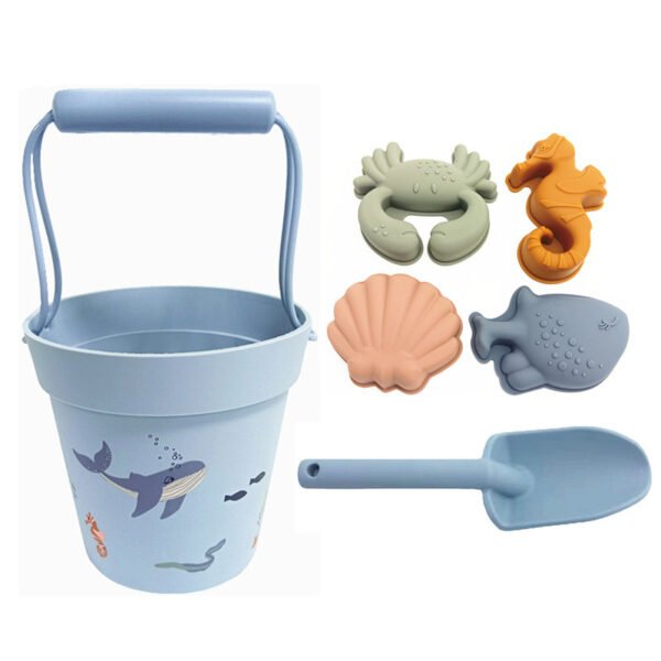 Sand Blue Bucket Toys