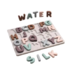 Silicone Puzzle Alphabetical Board Block
