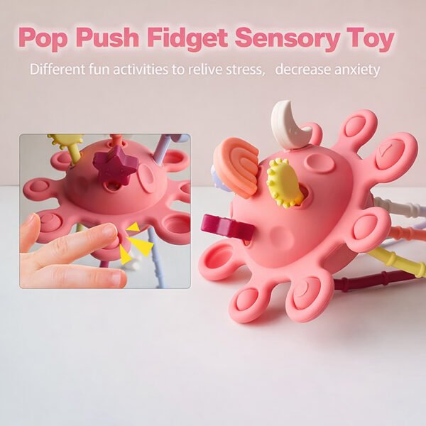Food-Grade Baby Silicone Teether